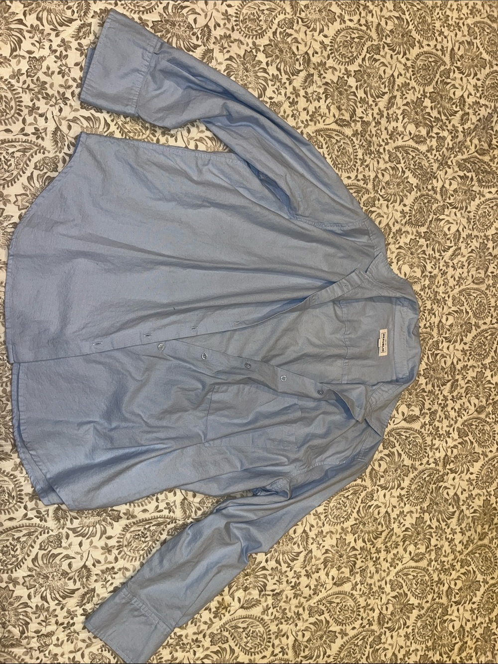 Light Blue Women’s Button-Up Shirt